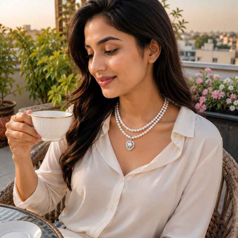 artificial jewellery necklace