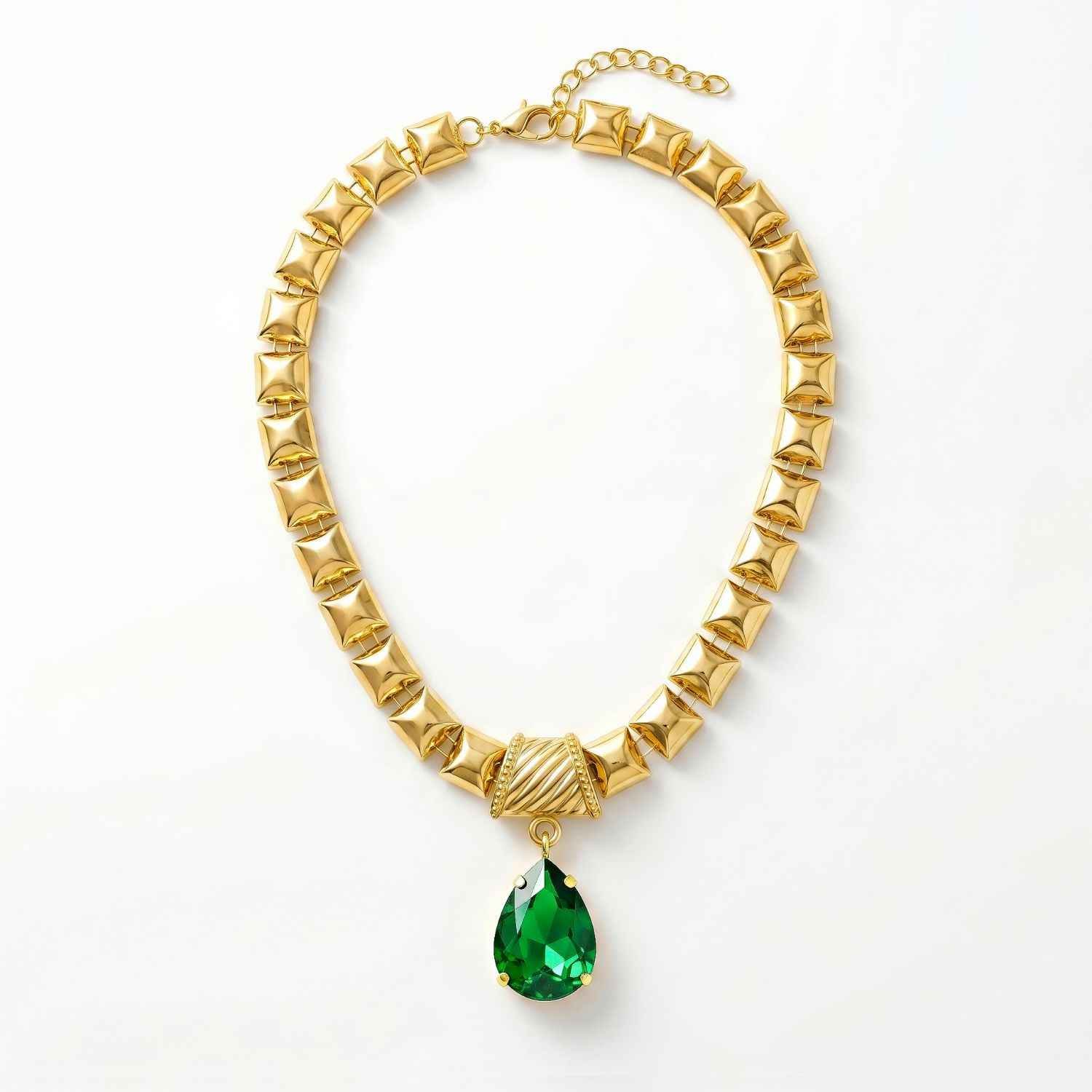 Green Pendant Necklace