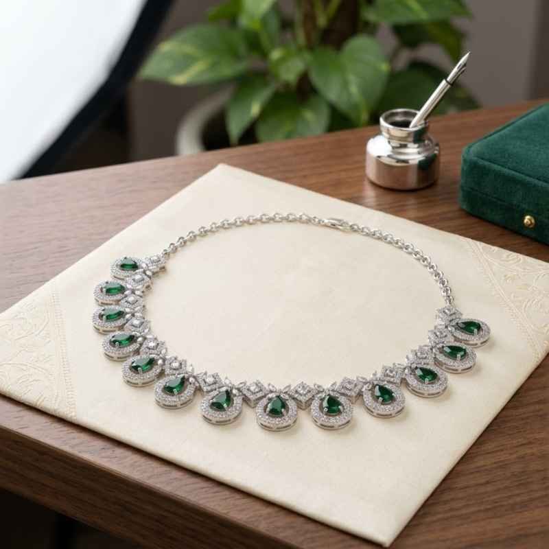 Green Stone Necklace
